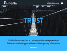Tablet Screenshot of pritchardassociates.com